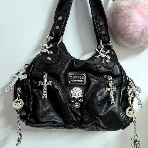 NOCTURNE PURSE™ - Czarna, skórzana torebka